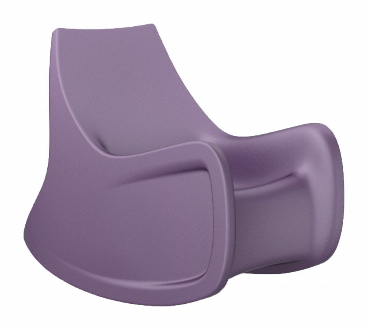 Rocking Chair: Indigo Seat Color, Polyethylene Seat Material, Floor Mount, 1 Seats