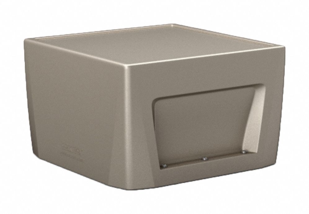 End Table: 15 in Overall Ht, 24 in Overall Wd, 24 in Overall Dp, No Game Top, Stone Gray