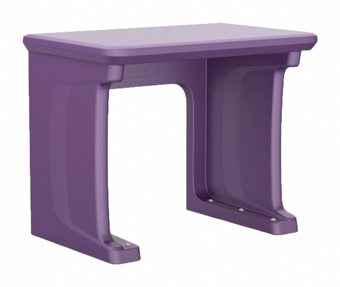 Freestanding Desk: Indigo, 29 in Overall Ht, 36 in Overall Wd, 24 in Overall Dp, Floor Mount