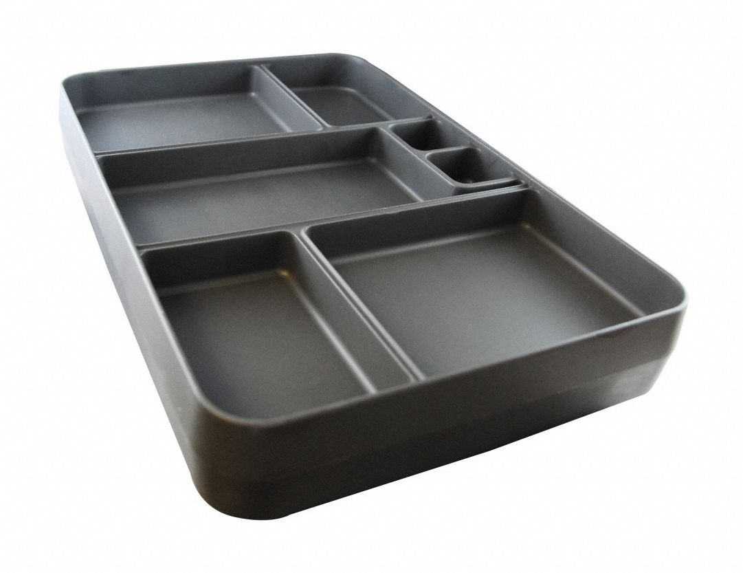 X-Tray 14 1/4 in L Dark Gray PK10