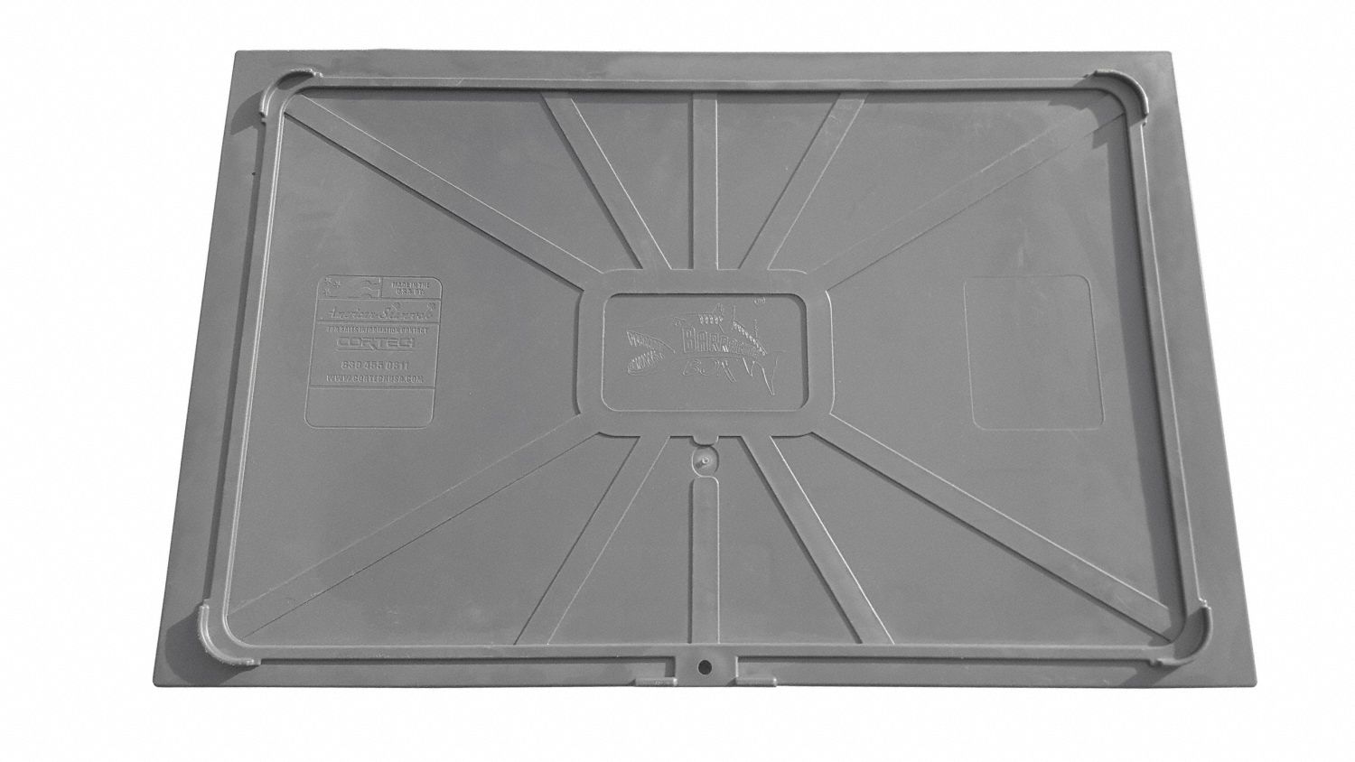 Barracuda Box Gray 3.0 cu ft Volume Cap.