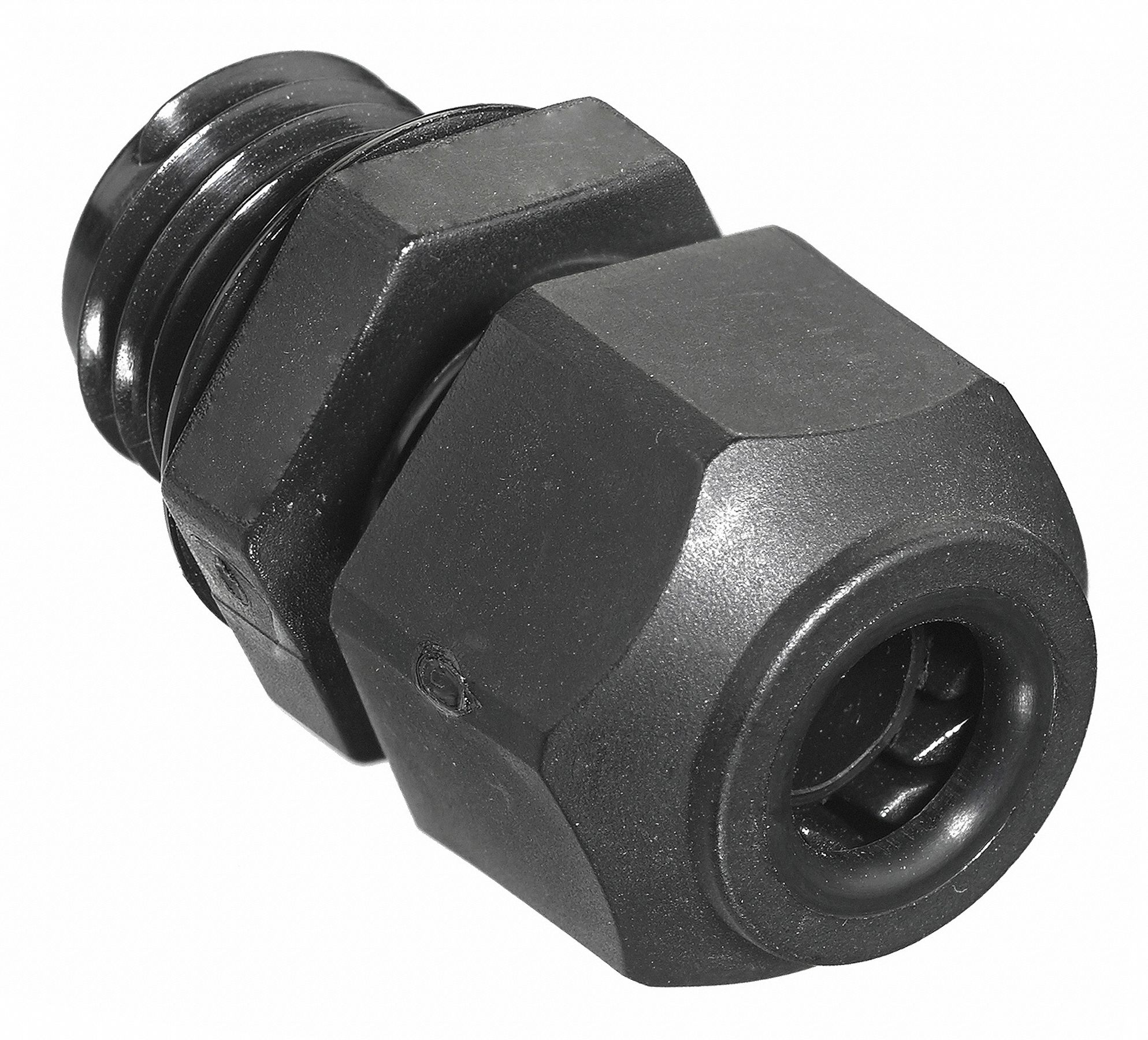 Nylon, M12, Liquid Tight Cord Connector 783FN4SECM12B Grainger