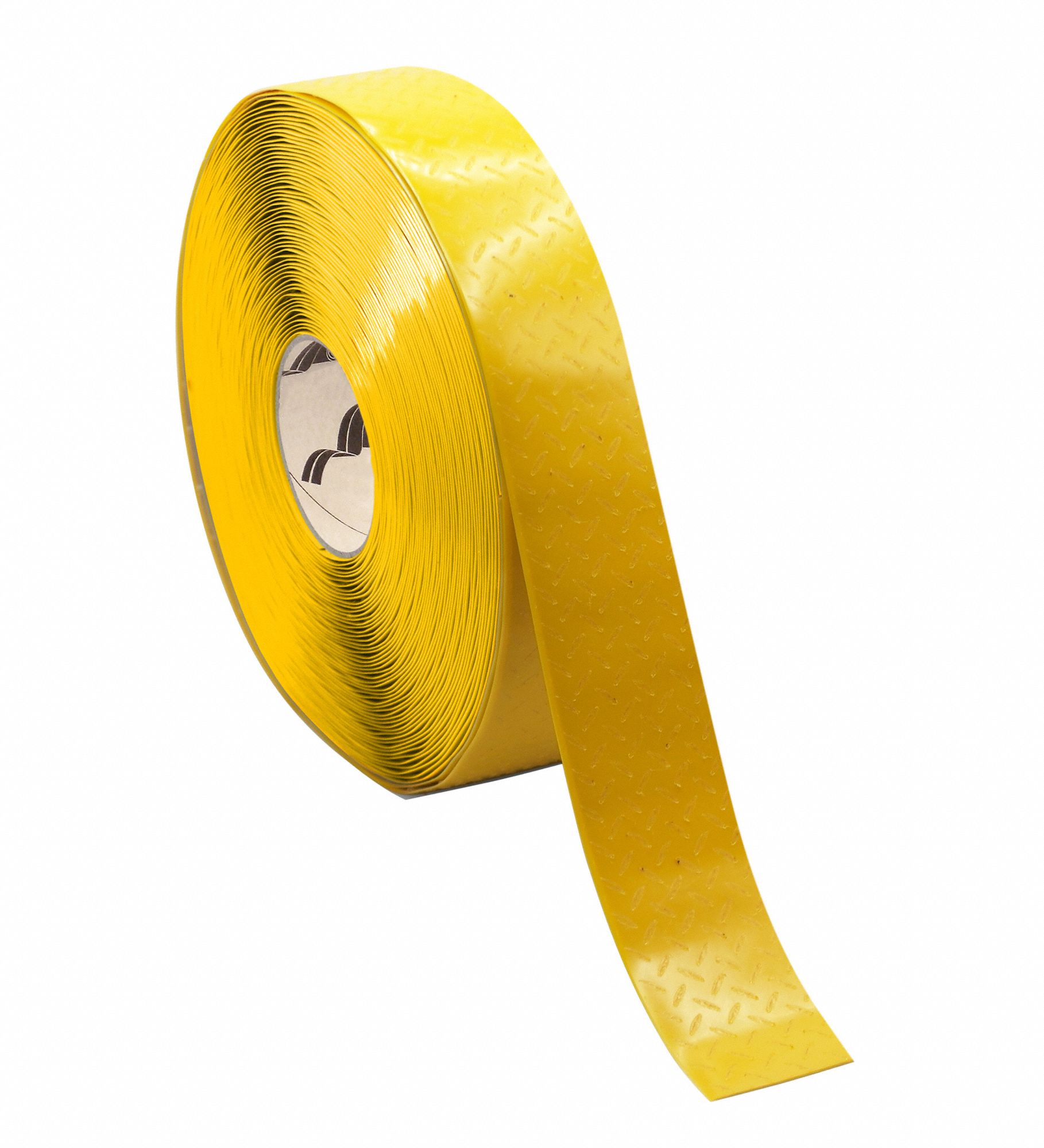 Floor Marking Tape: Solid, Yellow, 2 in x 100 ft, 50 mil Tape Thick, Mighty Line®