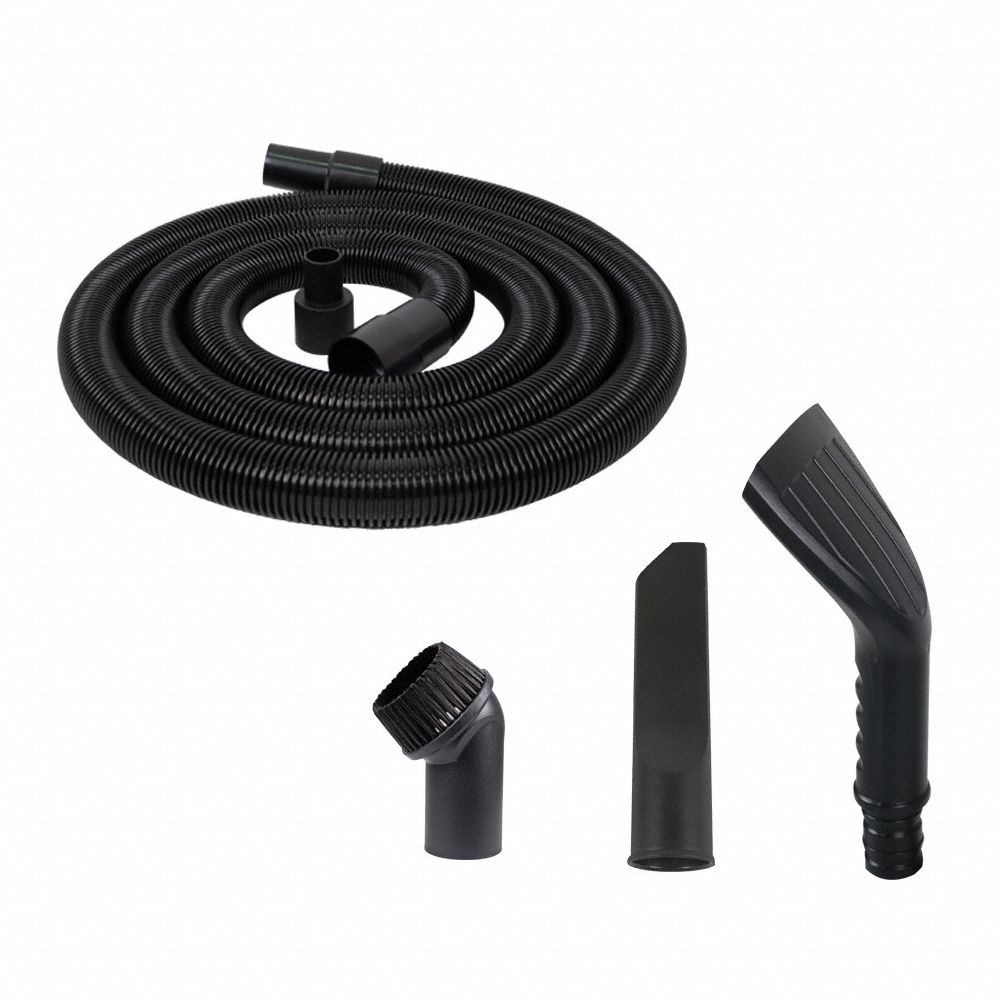Vacuum Attachment Kit: For Shop Vacuum, For 1 7/8 in Hose Dia, For Shop Vacuum Vacuum Type