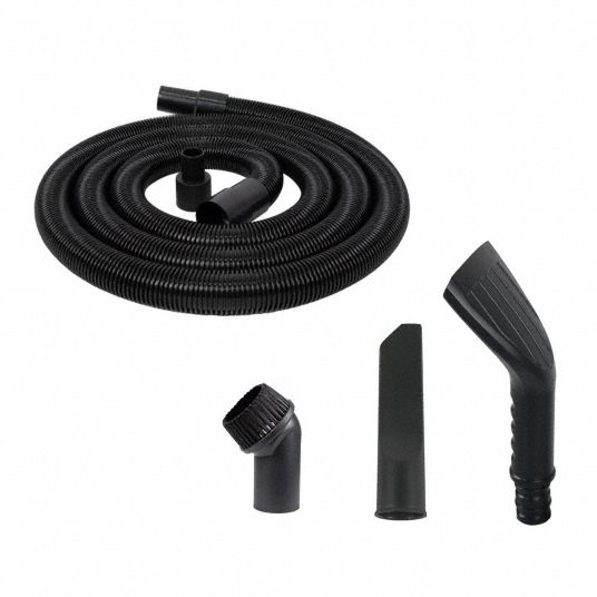 DAYTON, For Shop Vacuum, For 1 1/4 in Hose Dia, Shop Vacuum Accessory Kit -  783GA4