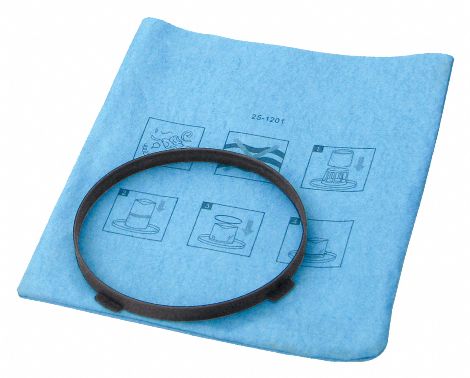 Vacuum Bag: Dayton/DeWalt/Stanley, Dry, Cloth, 1-Ply, Std, 783GC3