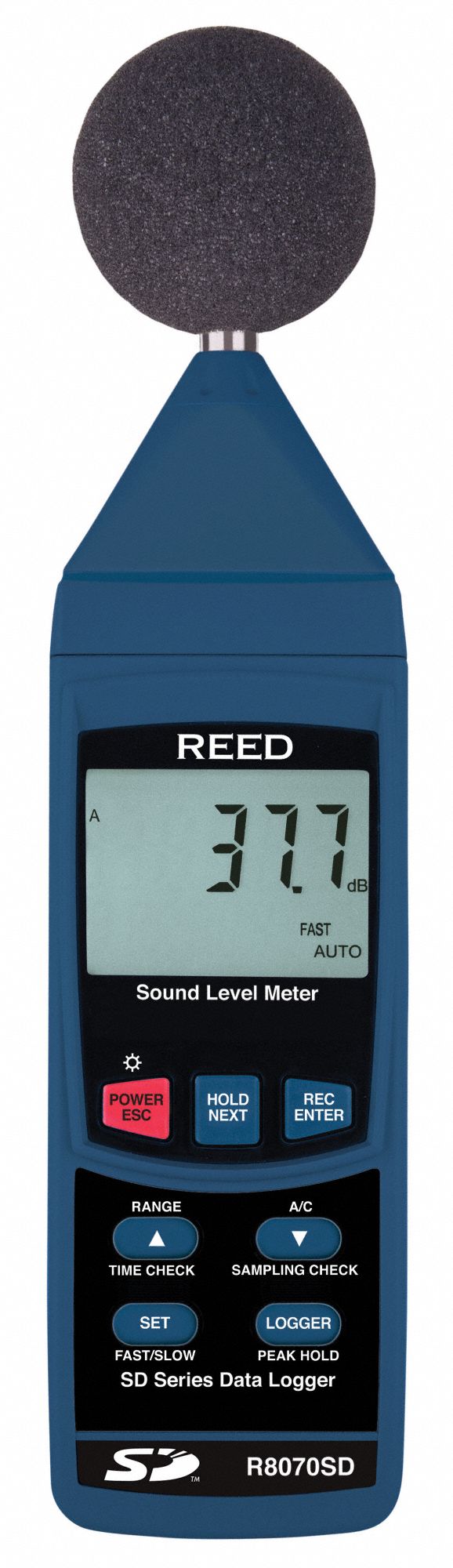 REED INSTRUMENTS, 30 dB to 130 dB, Sound Level Meters, Sound Level