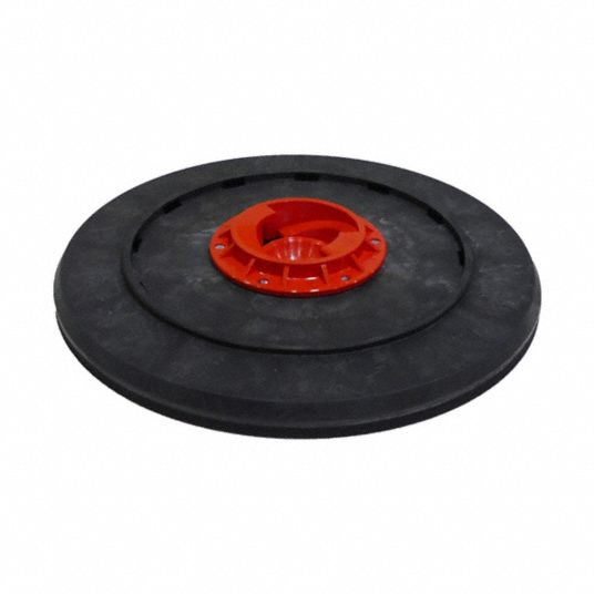 TENNANT Pad Driver: 28 in Fits Machine Size, 14 5/8 in Dia, Polyethylene  Rotomold, 783HG9/795GU9