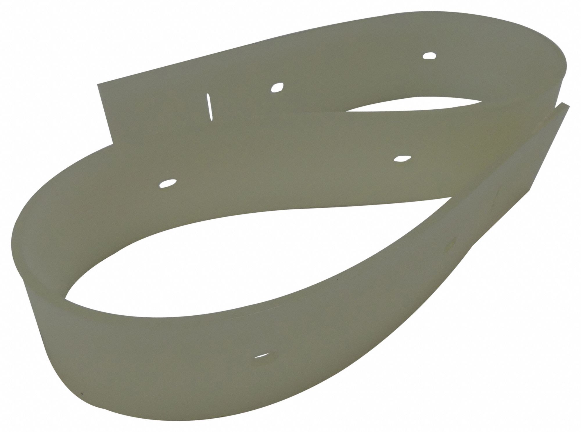 Rear Squeegee Blade: Rear Squeegee Blade, Polyethylene, 2 5/8 in Overall Lg, Red