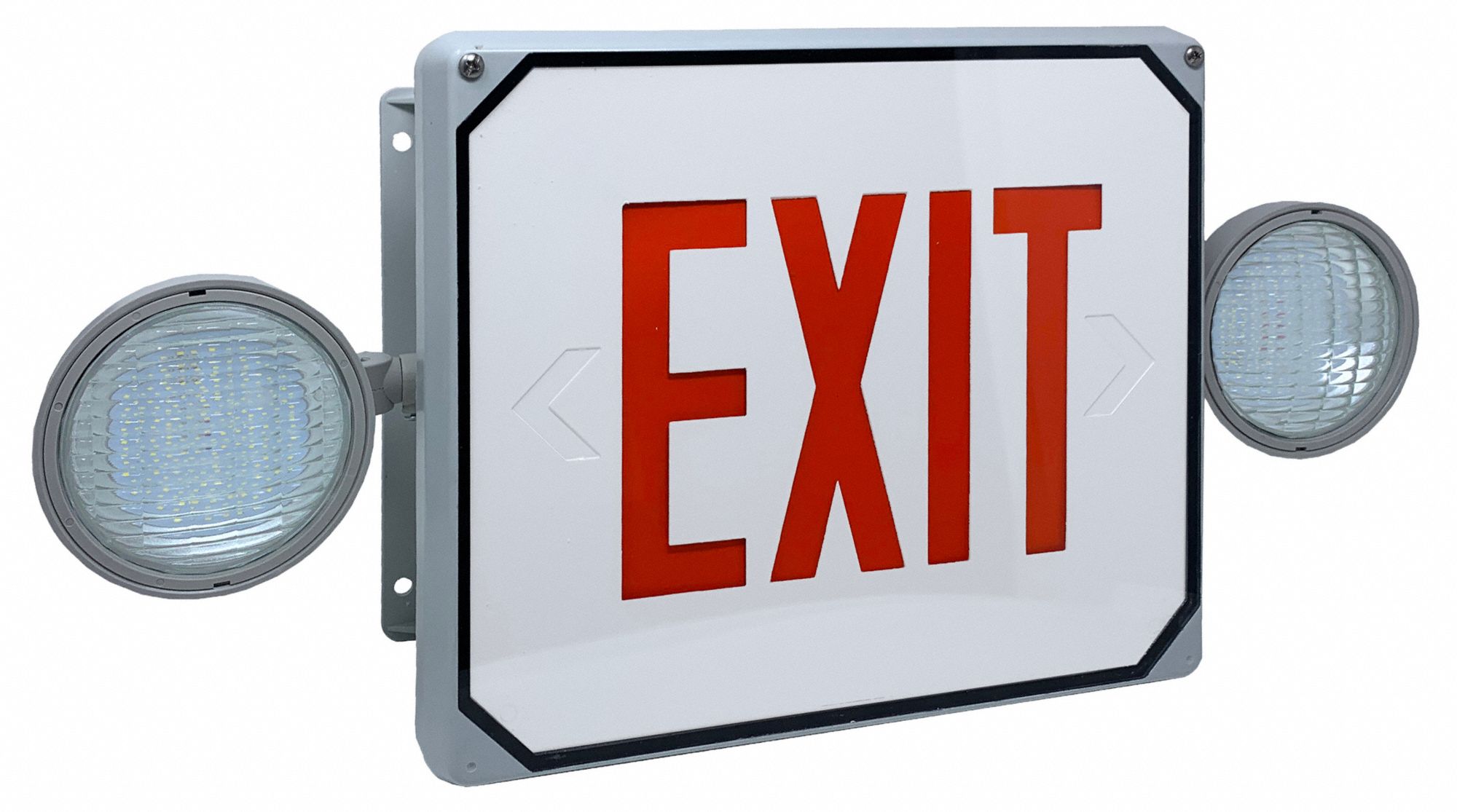Exit Sign LED Red Letter Color 1 Face