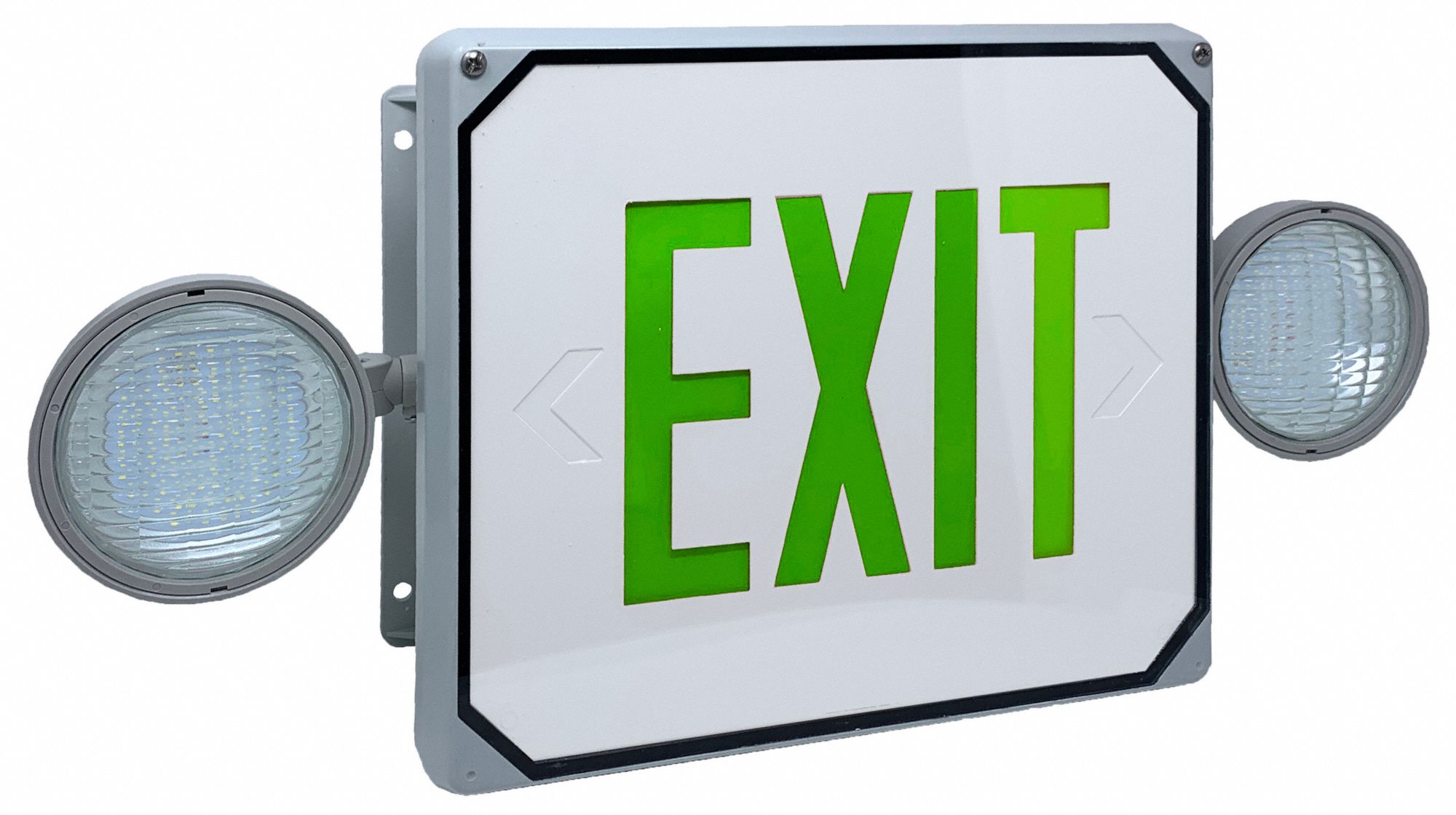 Exit Sign LED Green Letter Color 1 Face