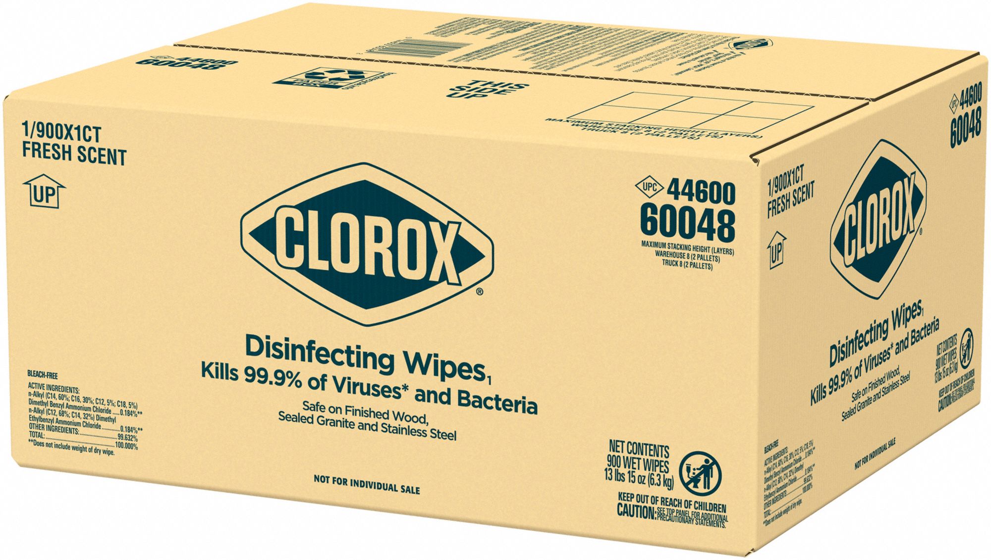 Disinfecting Wipes Quat Packet PK900