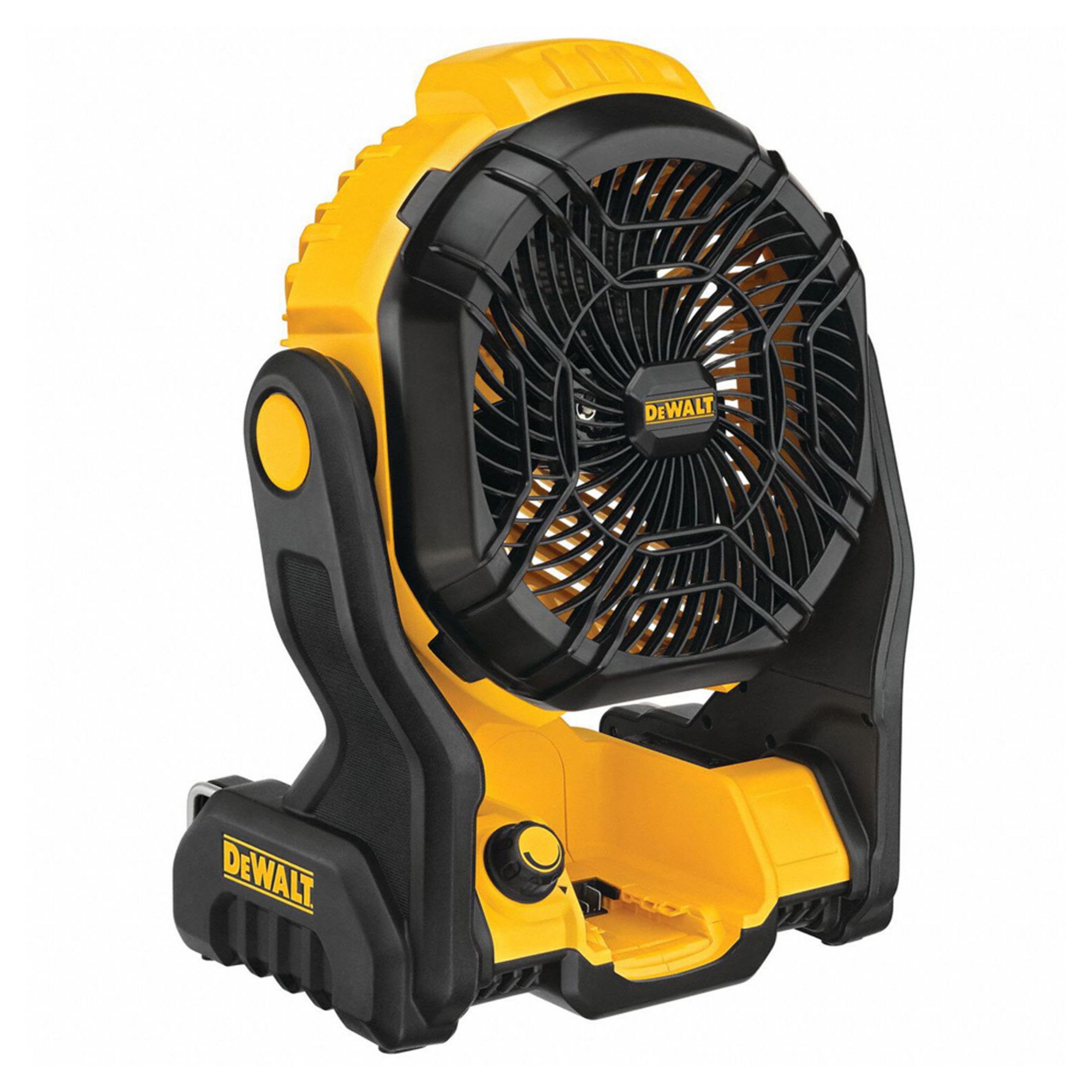 Jobsite fan best sale with battery