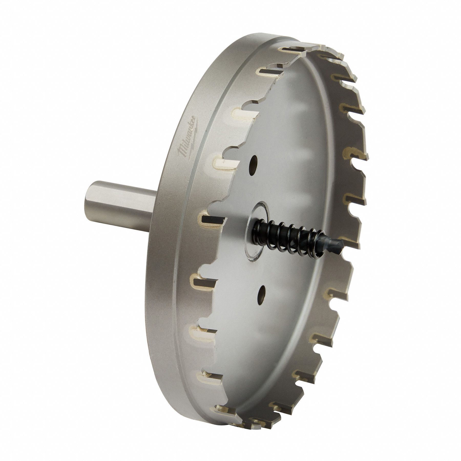 Hole Cutter: 4 1/2 in Saw Dia., 22 Teeth, 3/16 in Max. Cutting Dp, Carbide Tipped