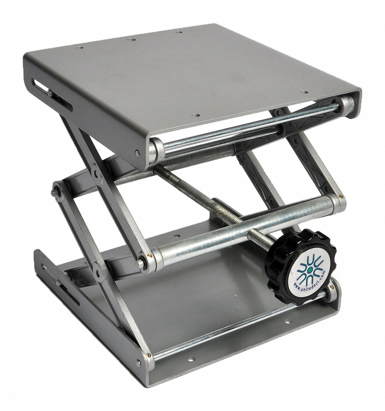 25 L Max Capacity, 3 in to 11 3/4 in, Laboratory Jack 783WT7LBJK88