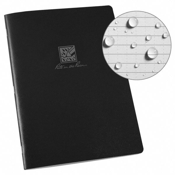 All Weather Notebook Black Field Flex