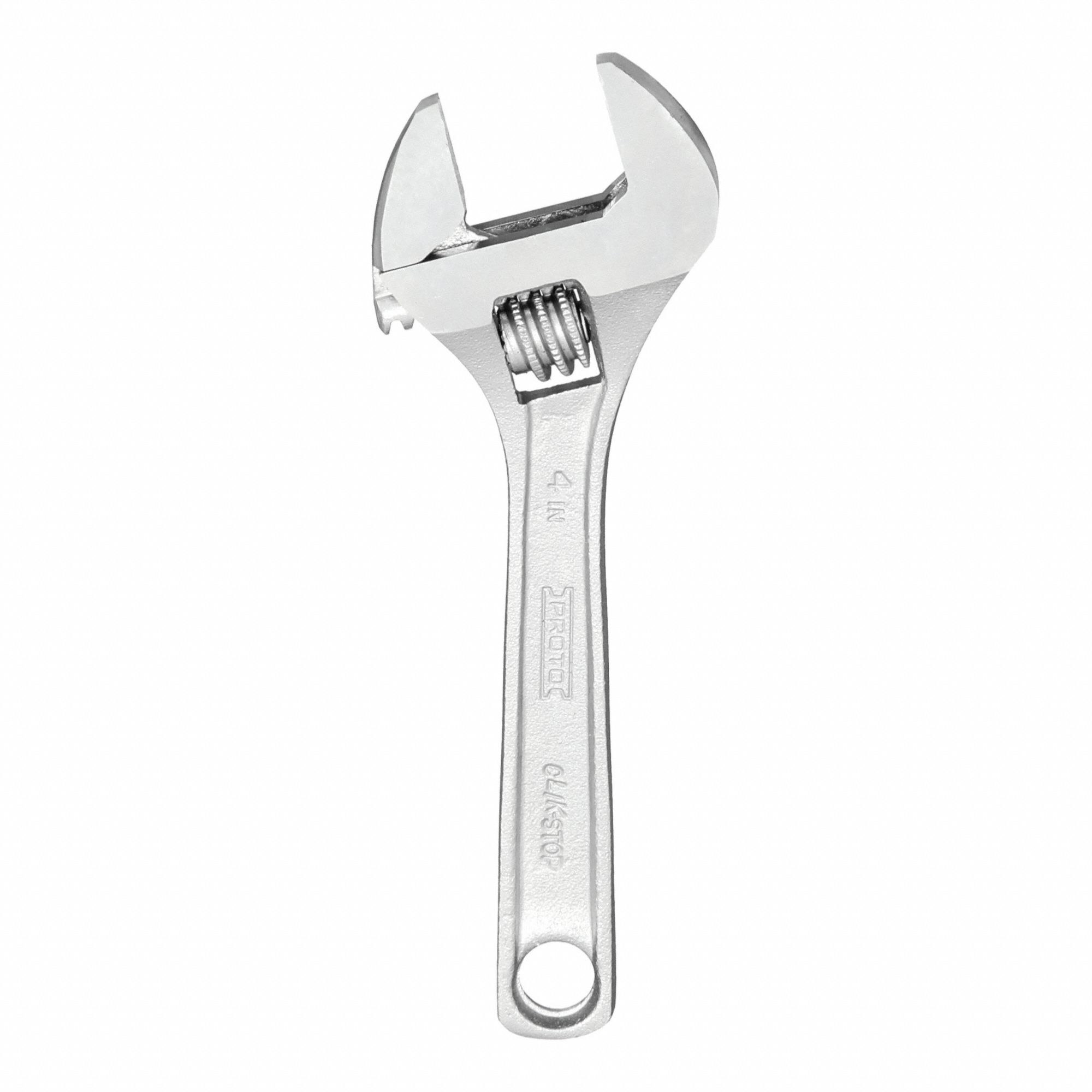 Adjustable Wrench, 4" L, 1/2" Jaw Capacity