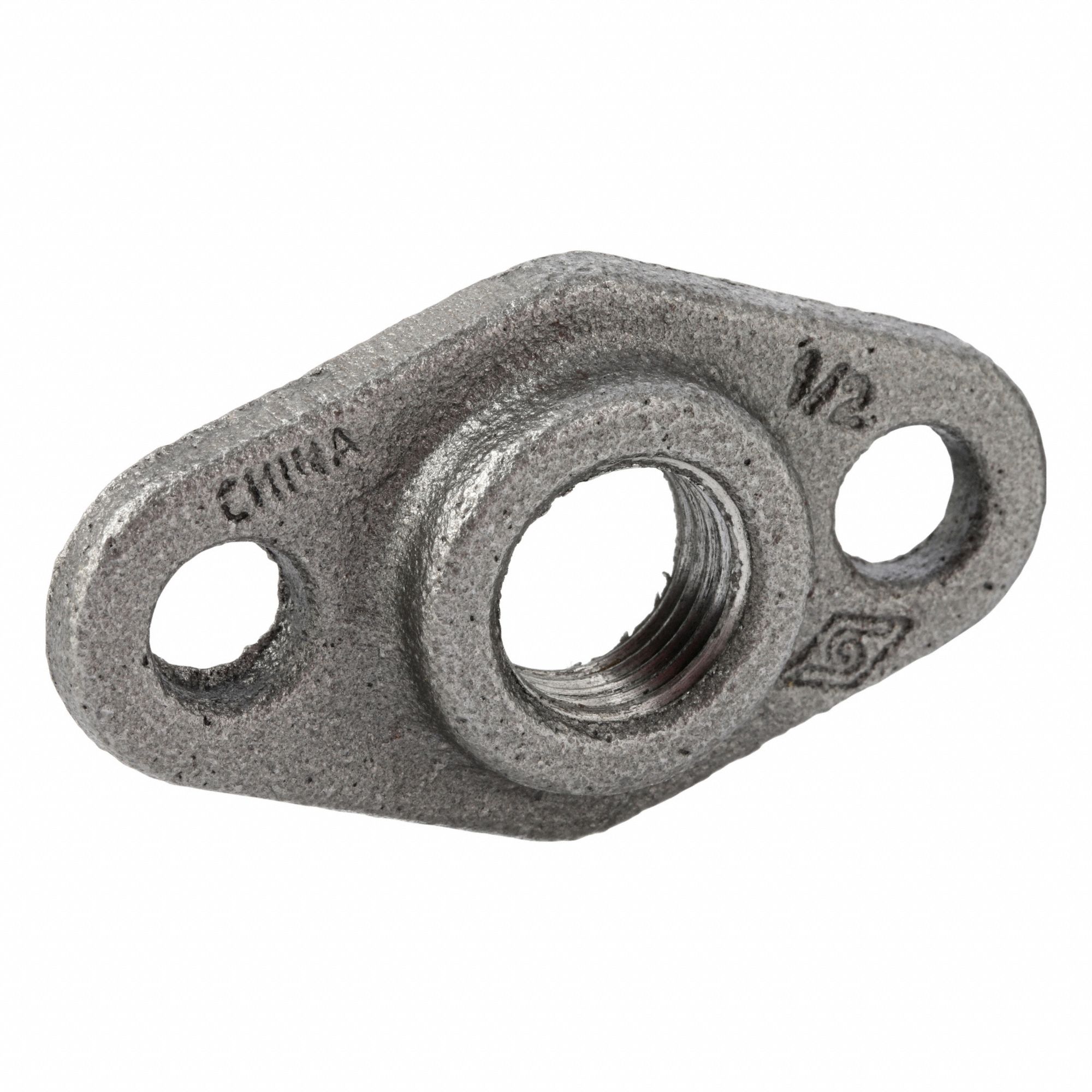 Waste Nut: Malleable Iron, 1/2 in Fitting Pipe Size, Female NPT, Class 150, 1/2-14 Thread Size