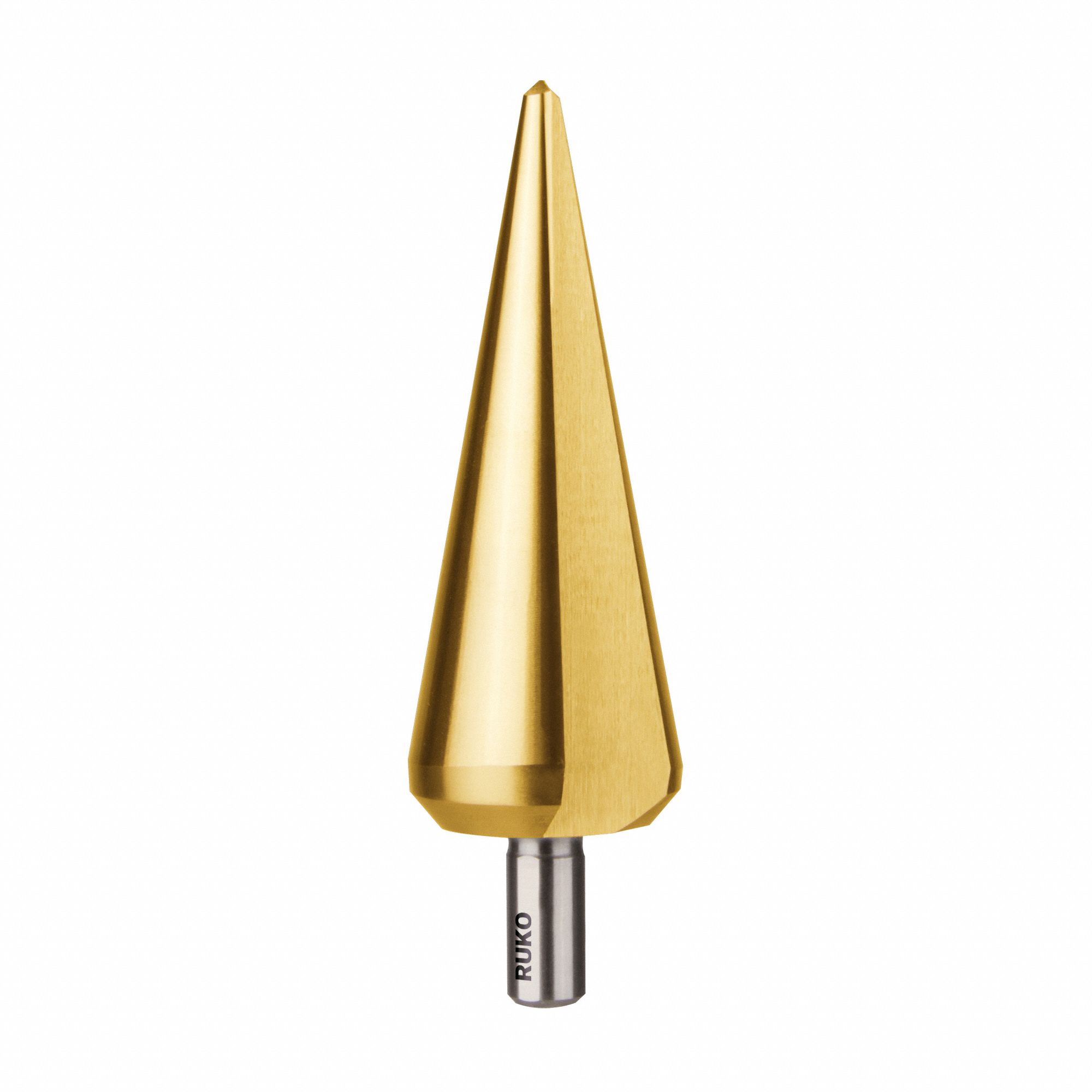 Tube and Sheet Drill: 5 mm to 31 mm, TiN-Coated HSS, 3-Flats Shank