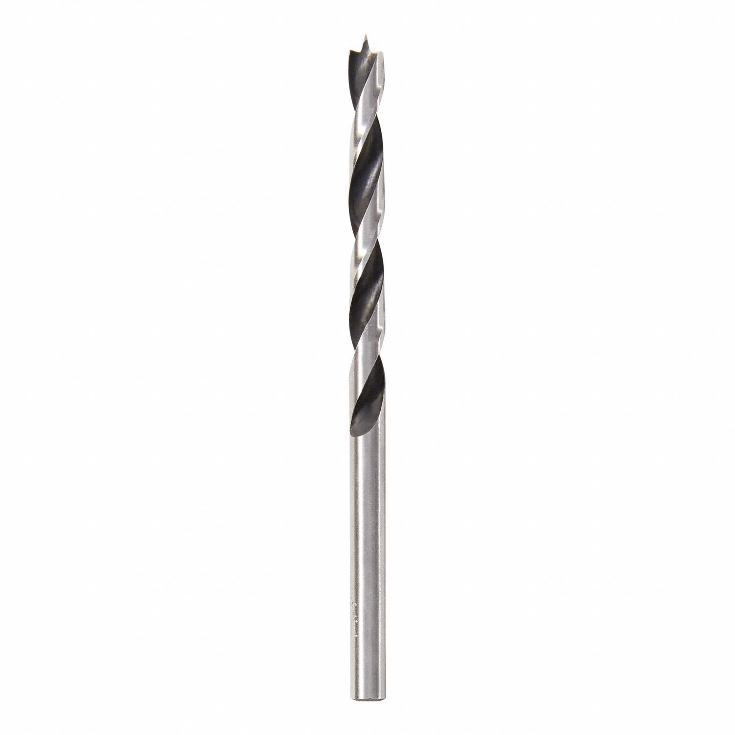 IRWIN, 3/16 in Drill Bit Size, 3 3/8 in Overall Lg, Brad Drill Bits ...