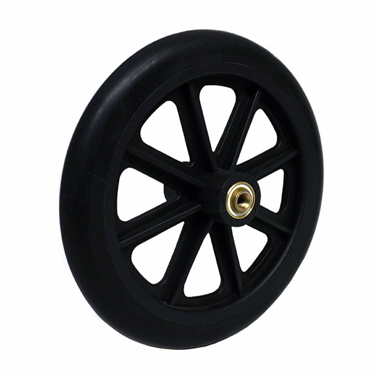 Front Wheel: ALCO/Drive, 8 in Overall Wd, Bearings