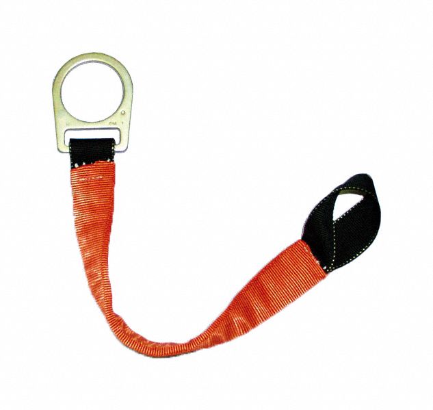Concrete Anchor: 5, 000 lb Wt Capacity, Webbed Loop, 2 ft Overall Lg, Polyester, Reusable