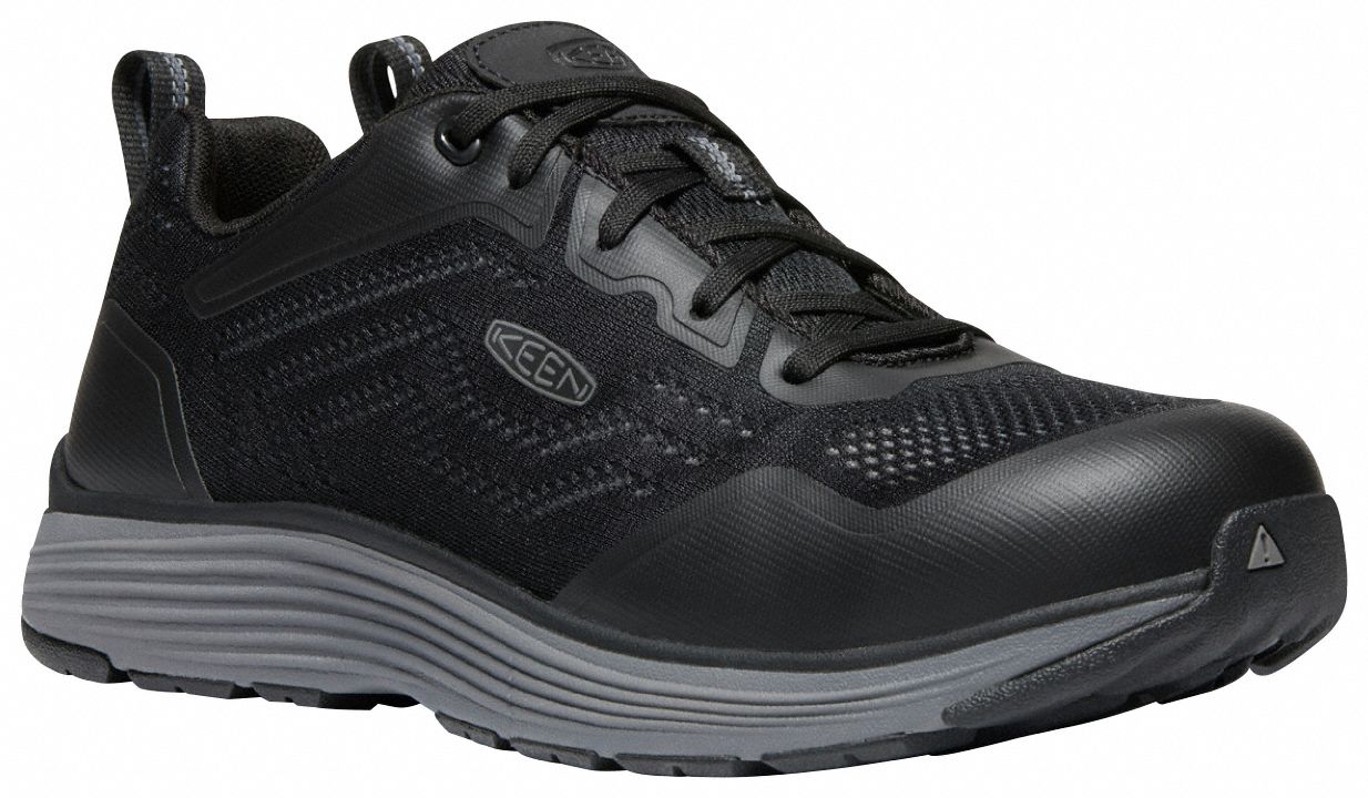 KEEN Athletic Shoe: Electrical Hazard (EH)/Non-Marking Sole/Oil-Resistant  Sole, EE, 10 1/2, 1 PR