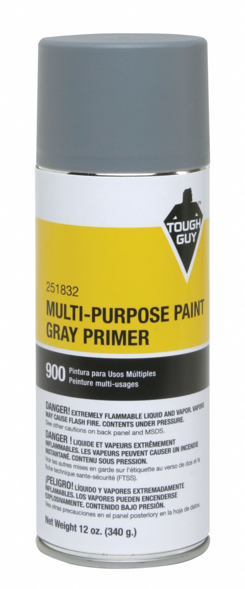 TOUGH GUY, Exterior/Interior, Gen Purpose Spray Primer, Spray Primer