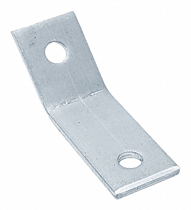 Strut Channel Fitting, Silver, 1/4 "