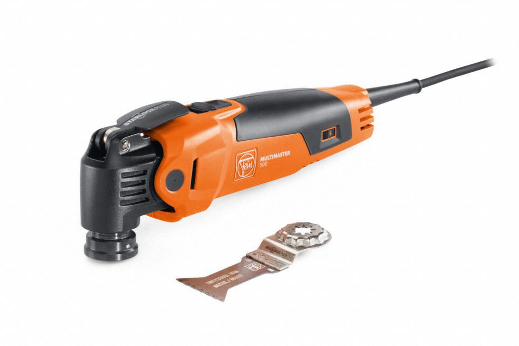 Oscillating Tool: 10, 000 to 19, 500, 4° Oscillation Angle, 2.1 A Current, 18 1/2 in Tool Lg