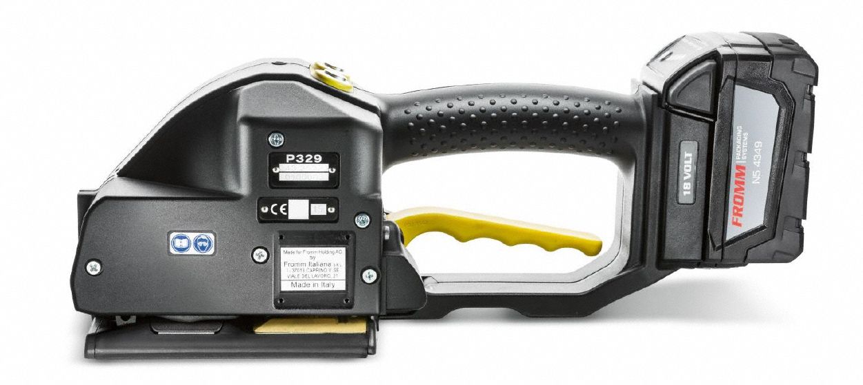 FROMM, Fits 5⁄8 in Strap Wd, Fits .026 to .041 Strap Tensile, Battery