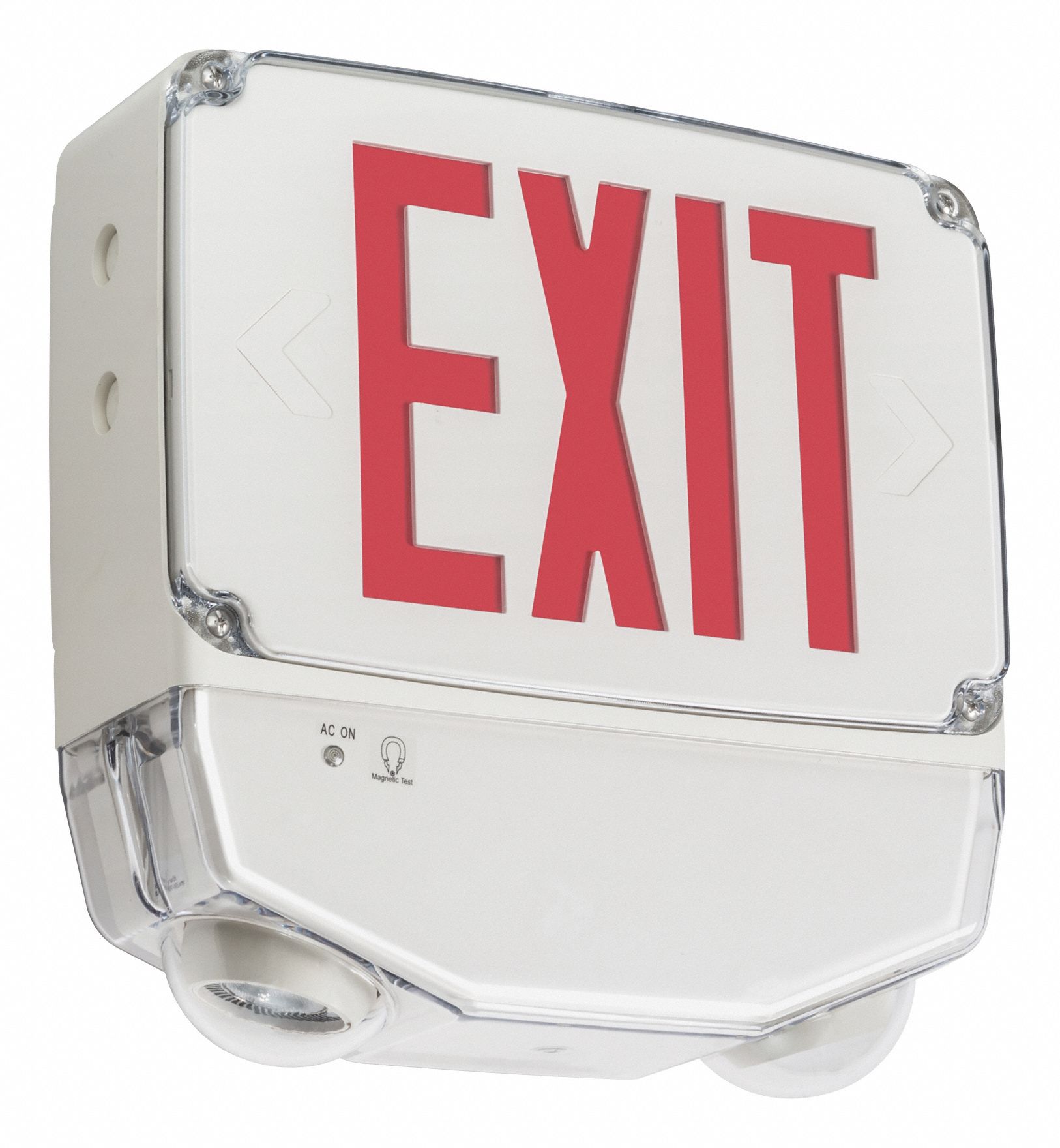 LED Wet Location Emergency Light/Exit