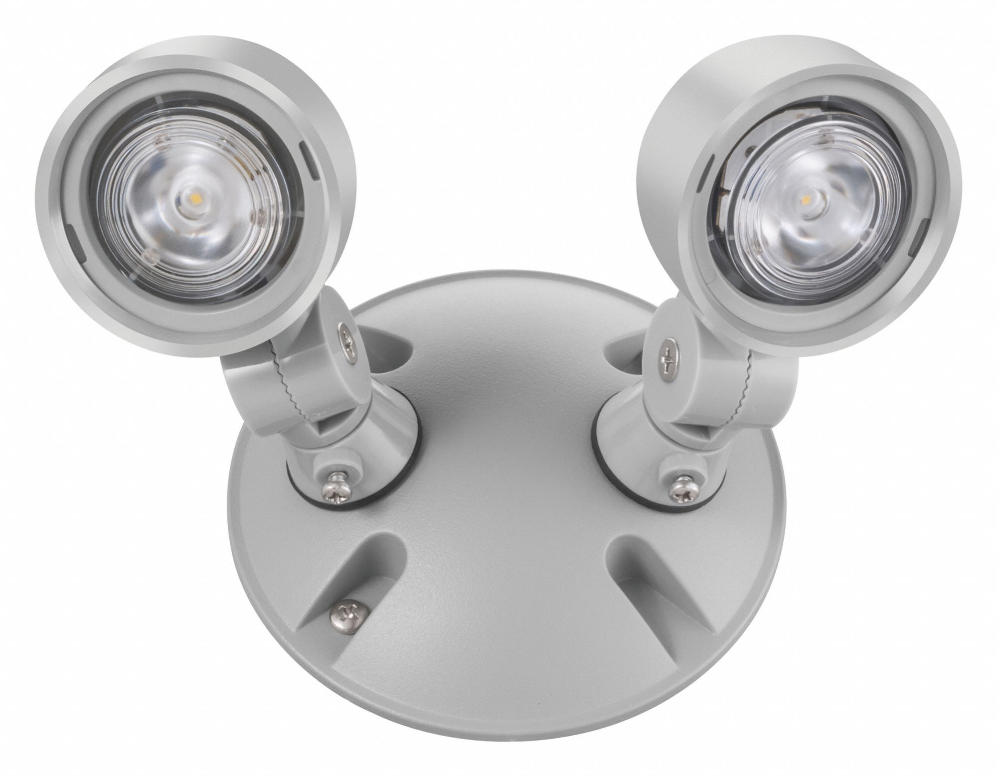 Remote Head: LED, Plastic, Ceiling/Wall, 1 W Lamp Watt, 2 Lamps, 3.6 V, Adj, 13M588/487V38/487V39