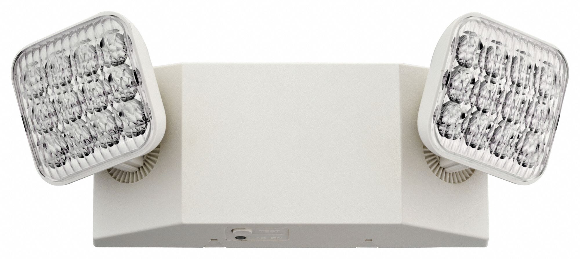 LED Emergency Light: LED, Damp Location Rated, 1 W Lamp Watt, 120V AC/347V AC, 2 W Emergency Watt