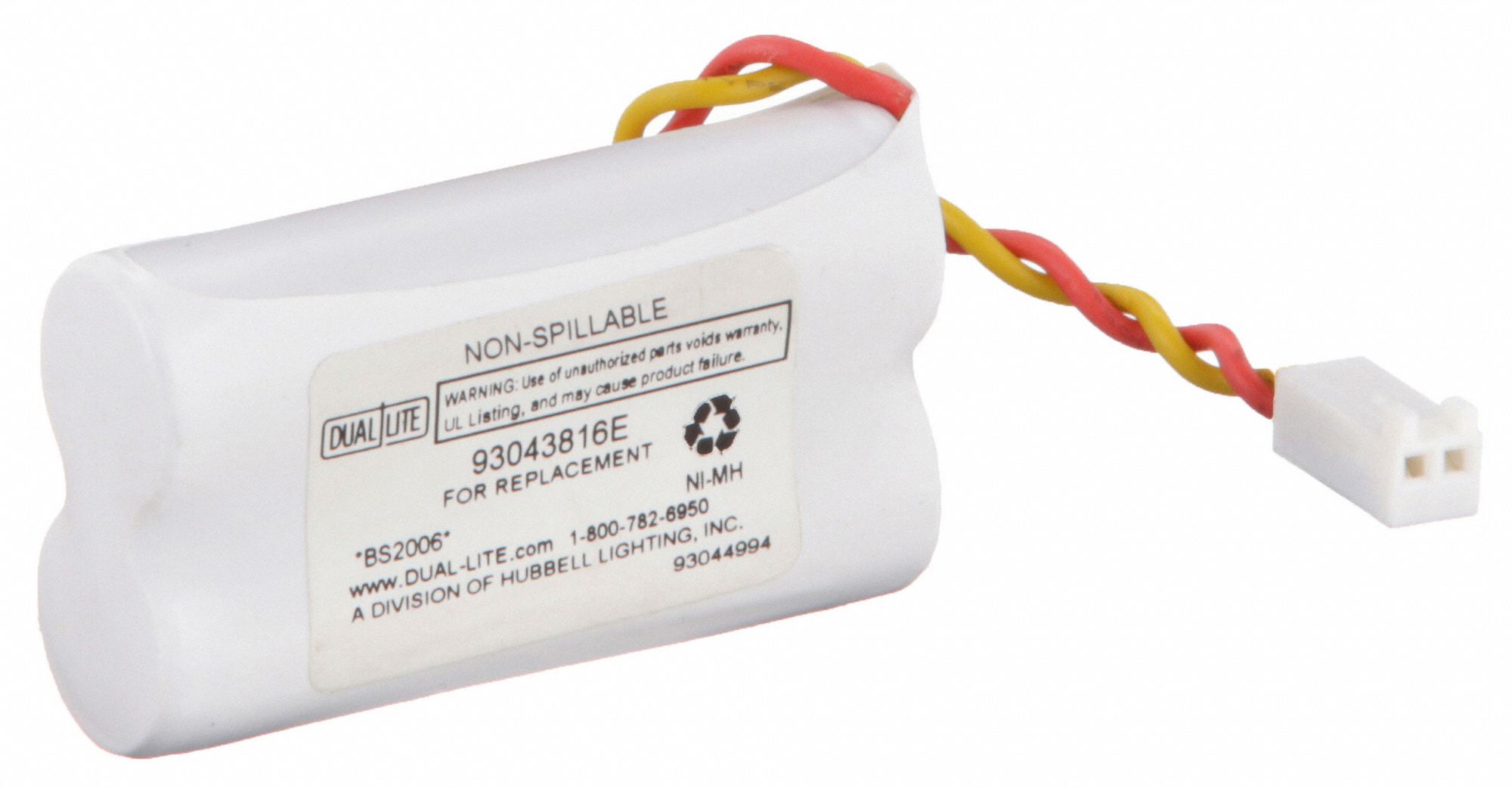 EV2, Nickel Metal Hydride, Replacement Battery 784H66ASSYBATT NIMH