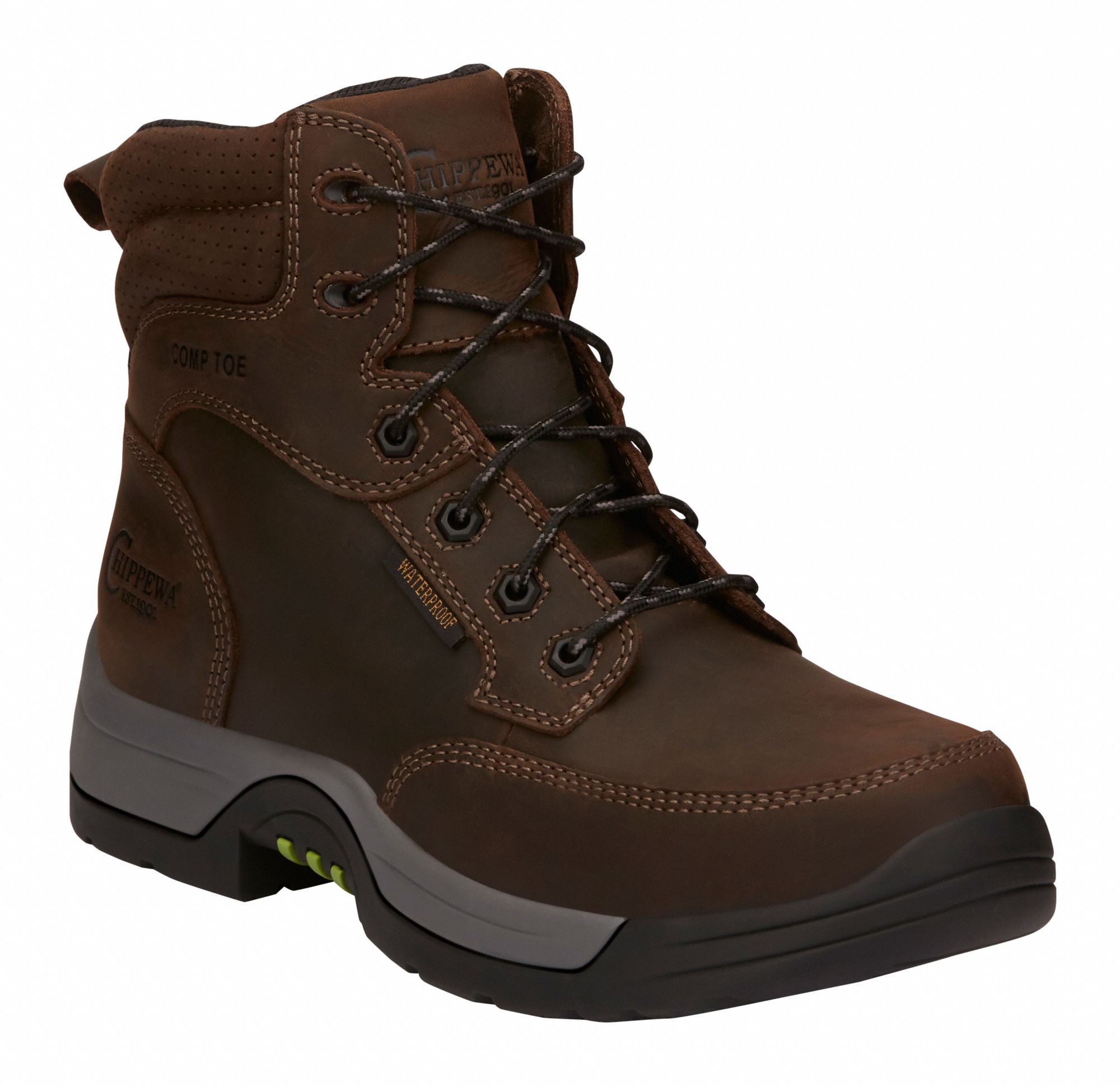 CHIPPEWA Composite Toe Oil Resistant Sole Static Dissipative SD