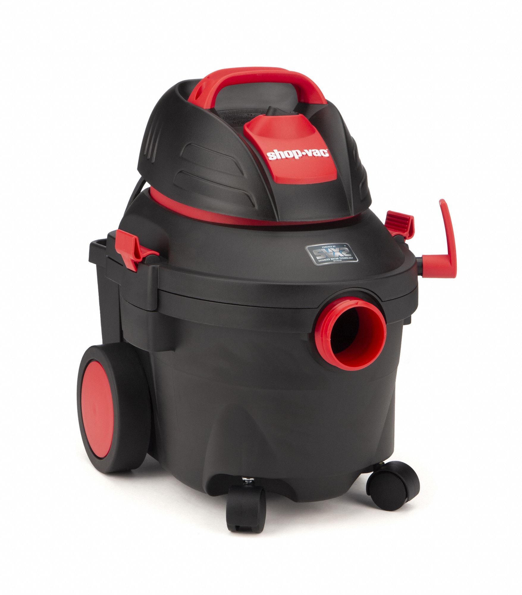 SHOP VACUUM,4 GAL,PLASTIC,105 CFM