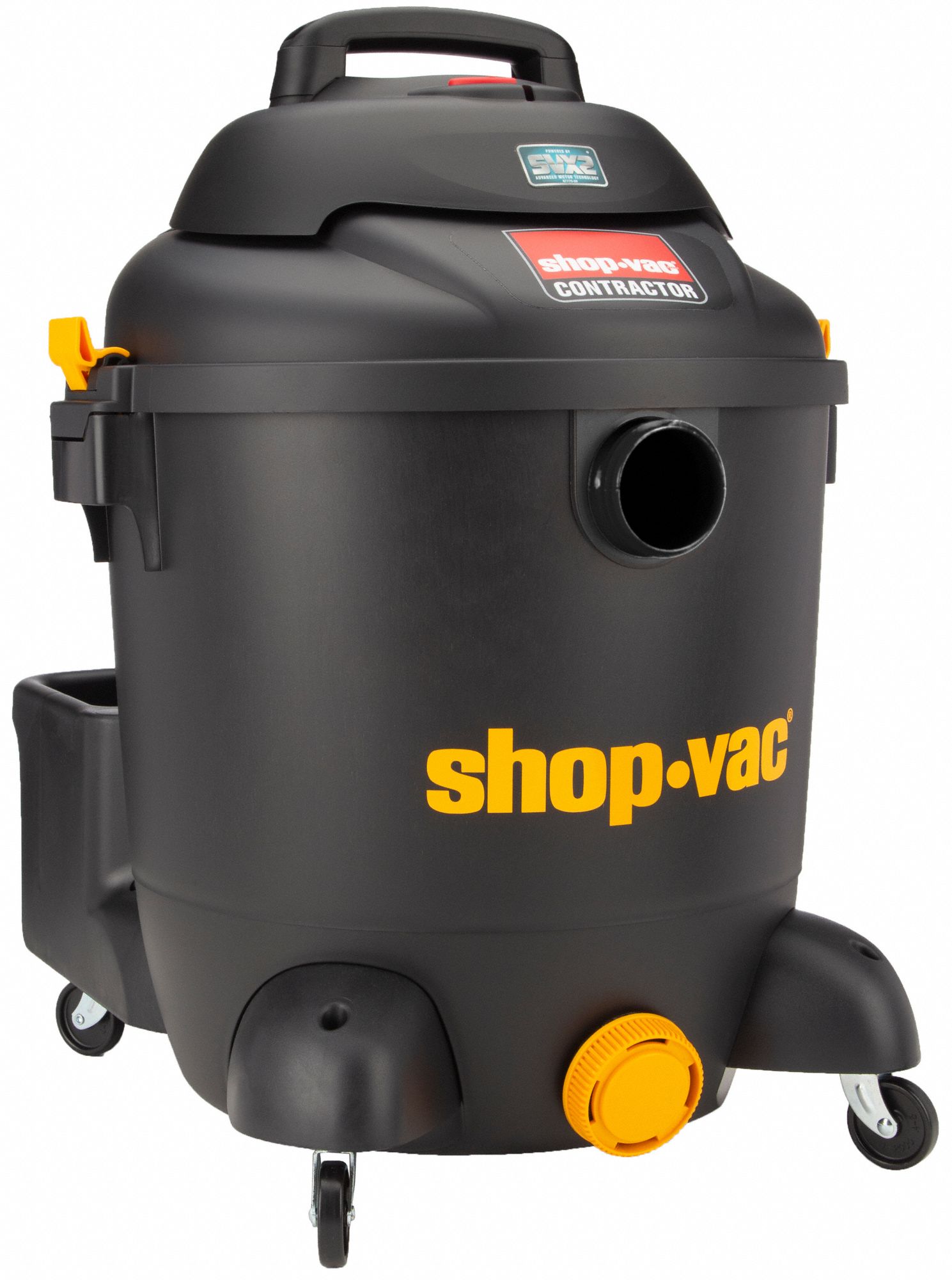 SHOP VACUUM,12 GAL,PLASTIC,105 CFM