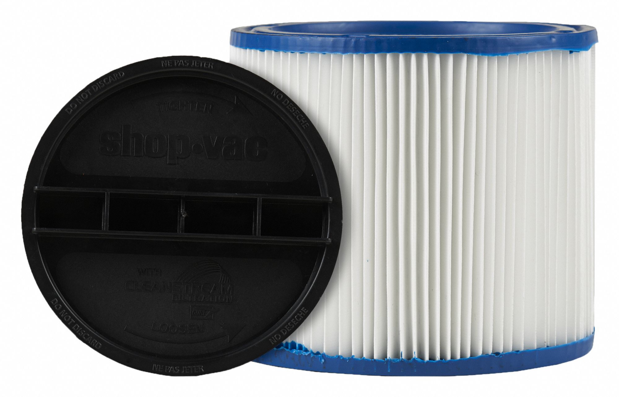 SHOPVAC, Fits ShopVac Vacuum Brand, HEPA, Vacuum Filter 784HX0