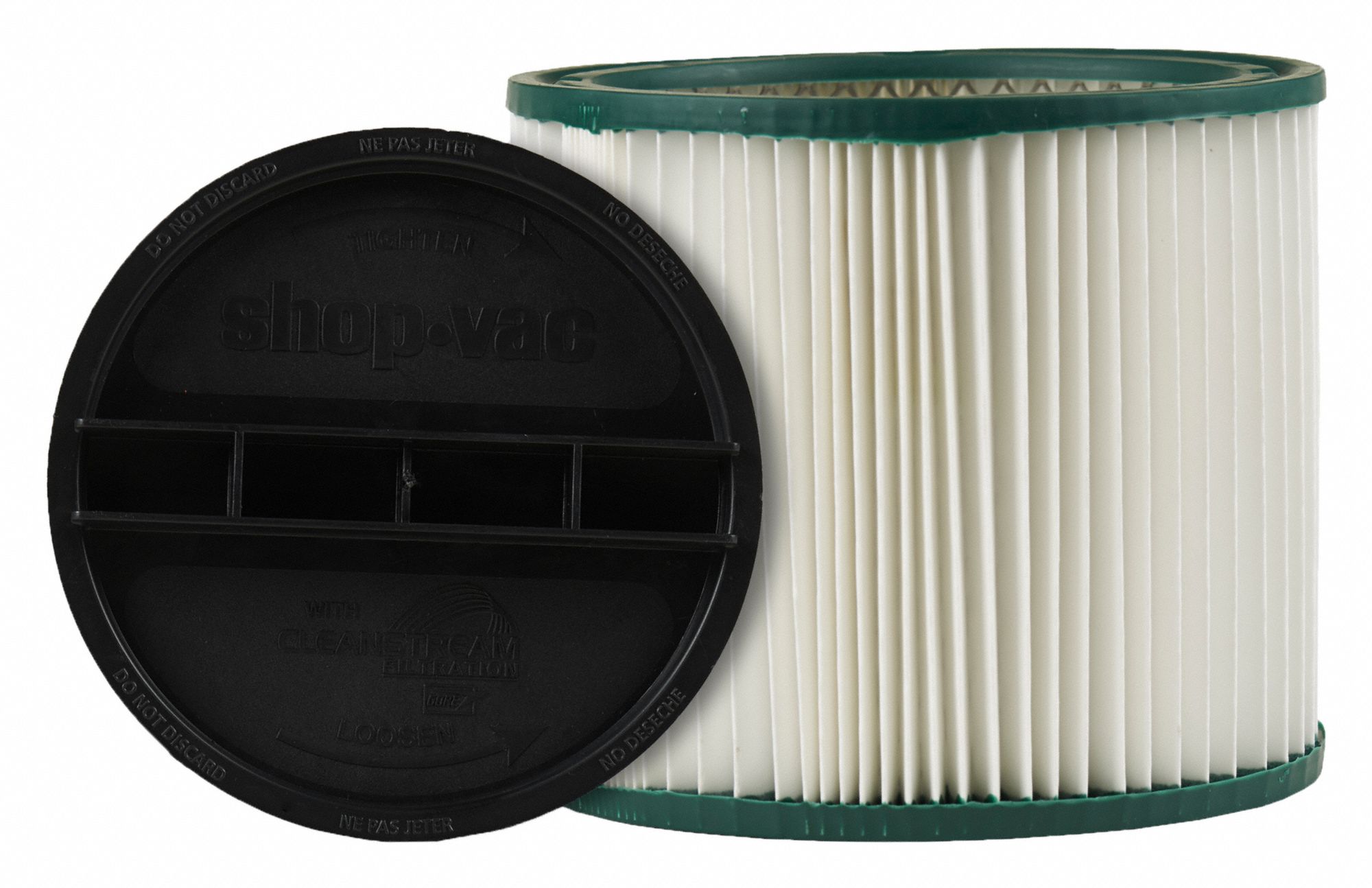 SHOPVAC, Fits ShopVac Vacuum Brand, Std, Vacuum Filter 784HX4