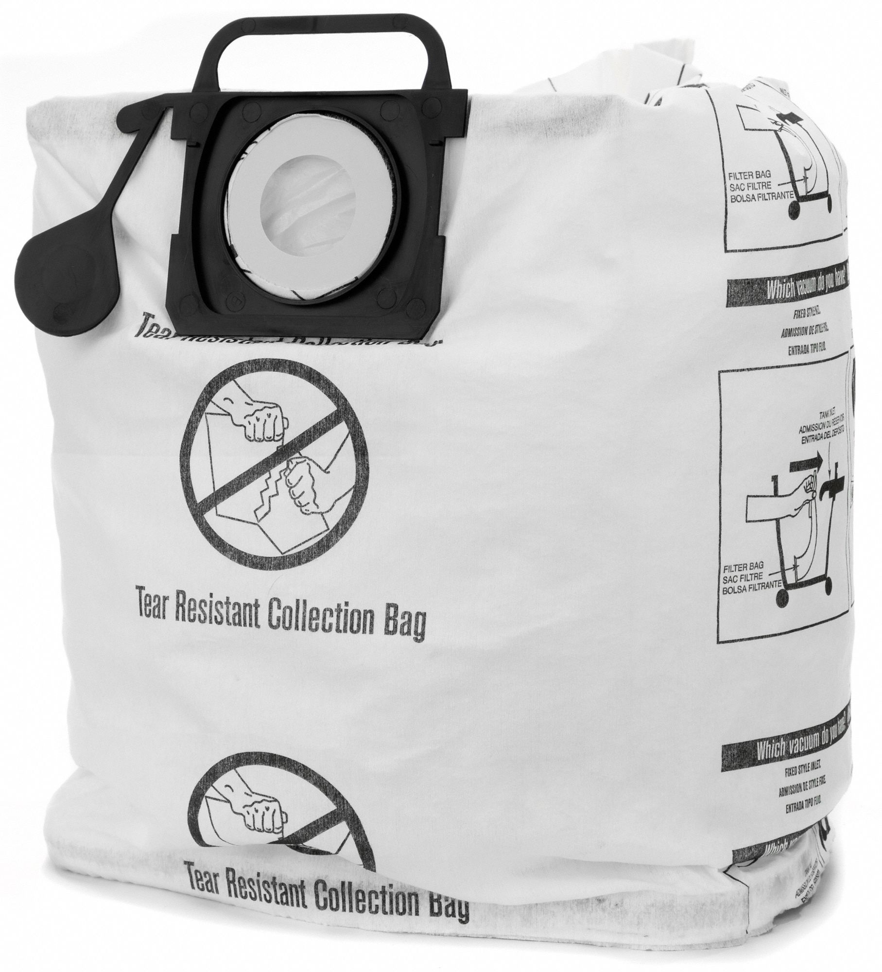 ShopVac 9021333 ShopVac Vacuum Bags Fits Shop Vac Vacuum Brand, Fits