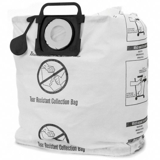 Shop Vac Fits Shop Vac Vacuum Brand Fits Pp Vacuum Models Vacuum Bags 784hx7 9021333 Grainger