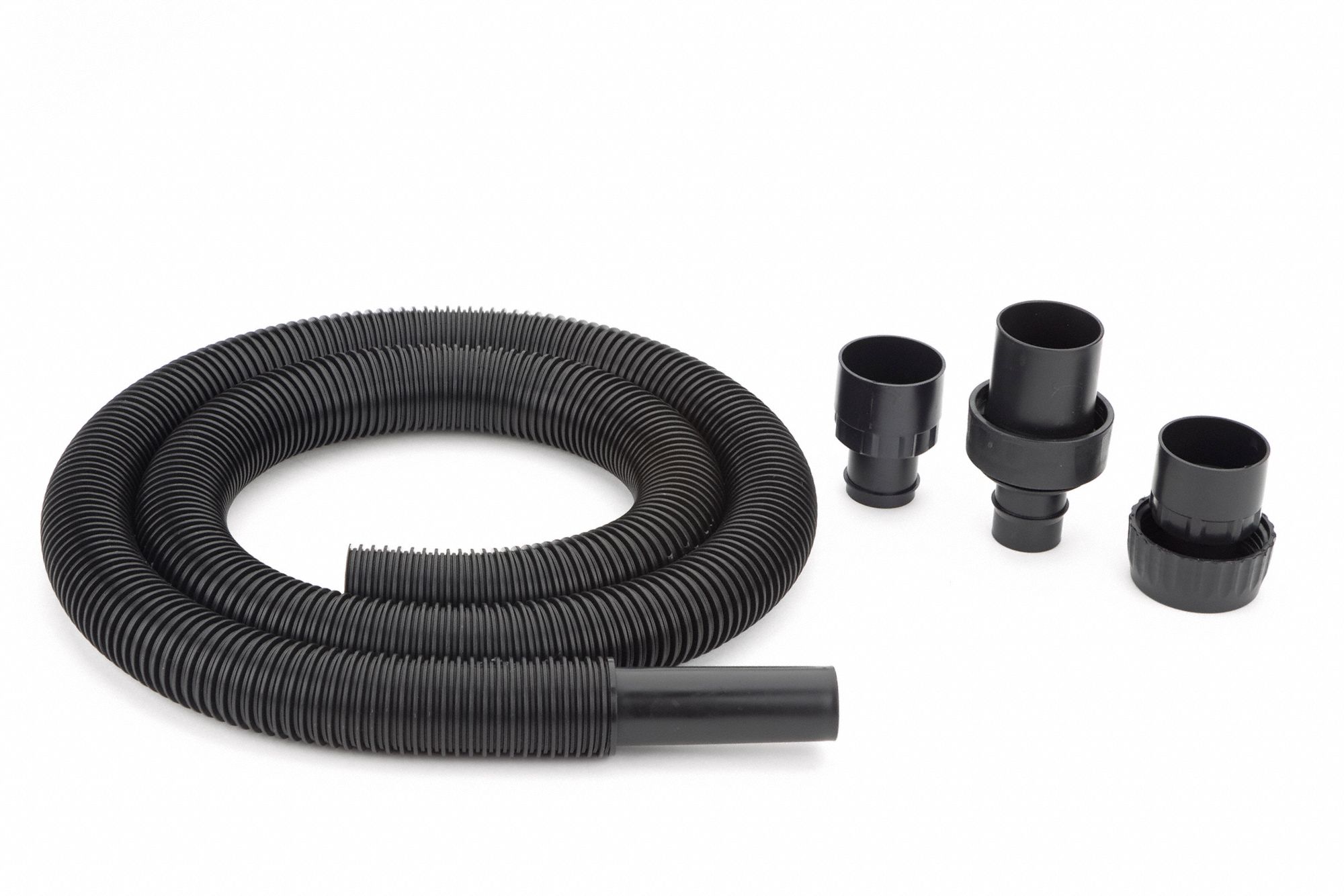 VACUUM HOSE,BLACK,8 FT X 1-1/2 IN