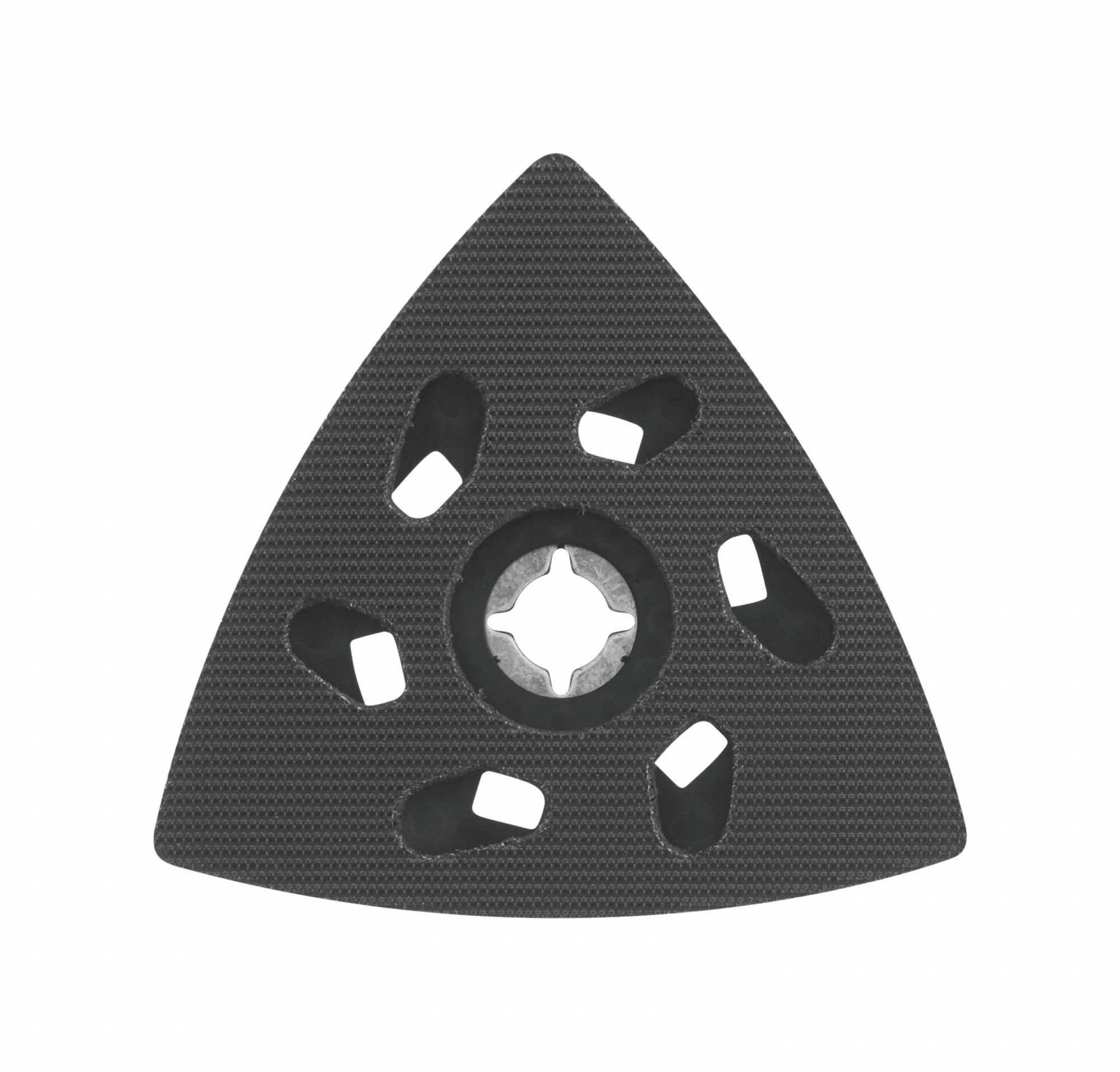 Oscillating Tool Backing Pad: 3 in Wd, Hook-and-Loop, Vacuum Pad, Starlock, Backing Pad