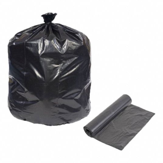 Tough Guy 784jg4 Recycled Trash Bag,10 gal,Black,PK500, Men's, Size: 24 in