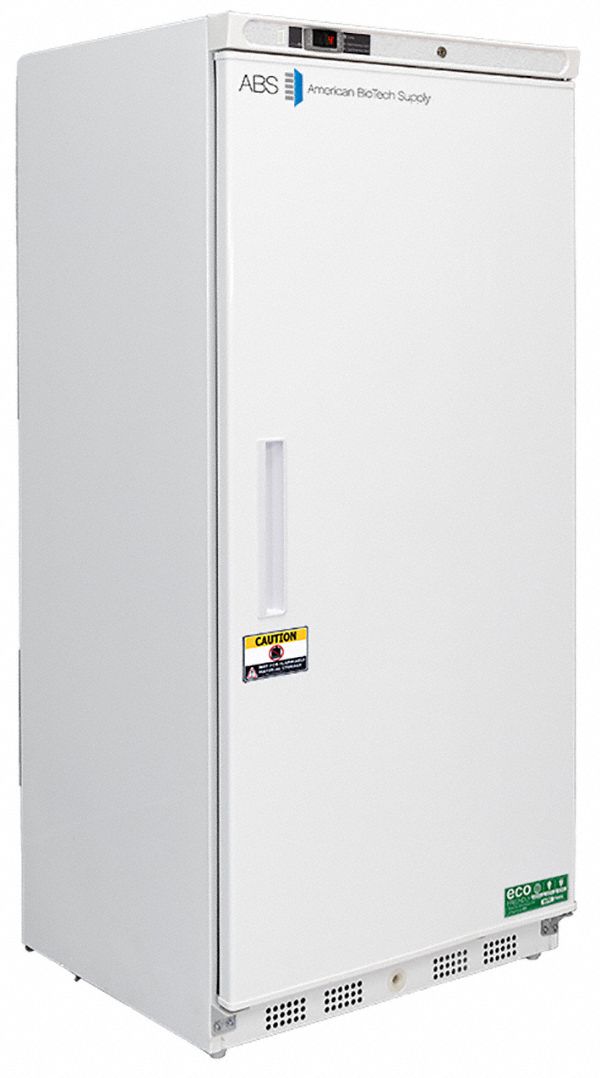 Refrigerator: 17 cu ft, Upright, 1°C to 10°C, 28 5/8 in Overall Dp, 1 Doors