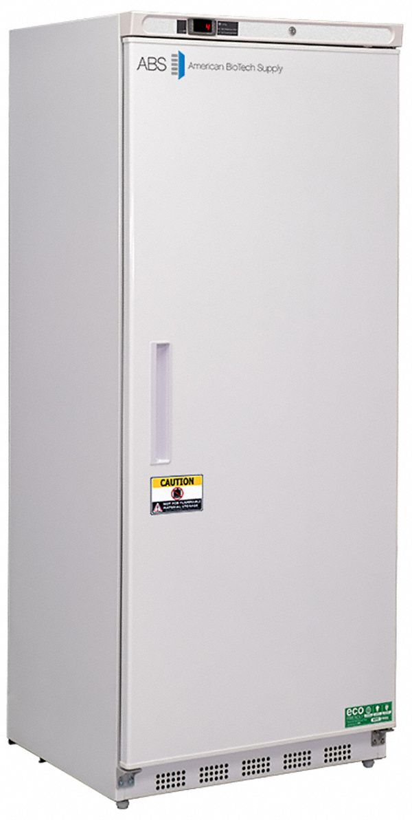 Lab Refrigerator: 20 cu ft, Upright, 1°C to 10°C, 29 in Overall Dp, 1 Doors