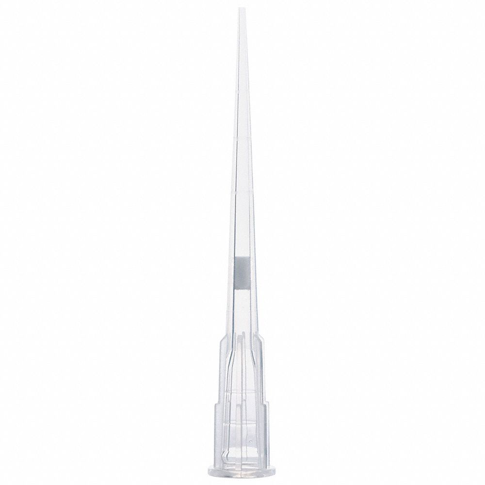 GLOBE SCIENTIFIC, Filter Tip, Polypropylene, Filter Pipette Tip