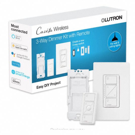 3-Way Wireless Light Switches With A Dimming Controller Kit