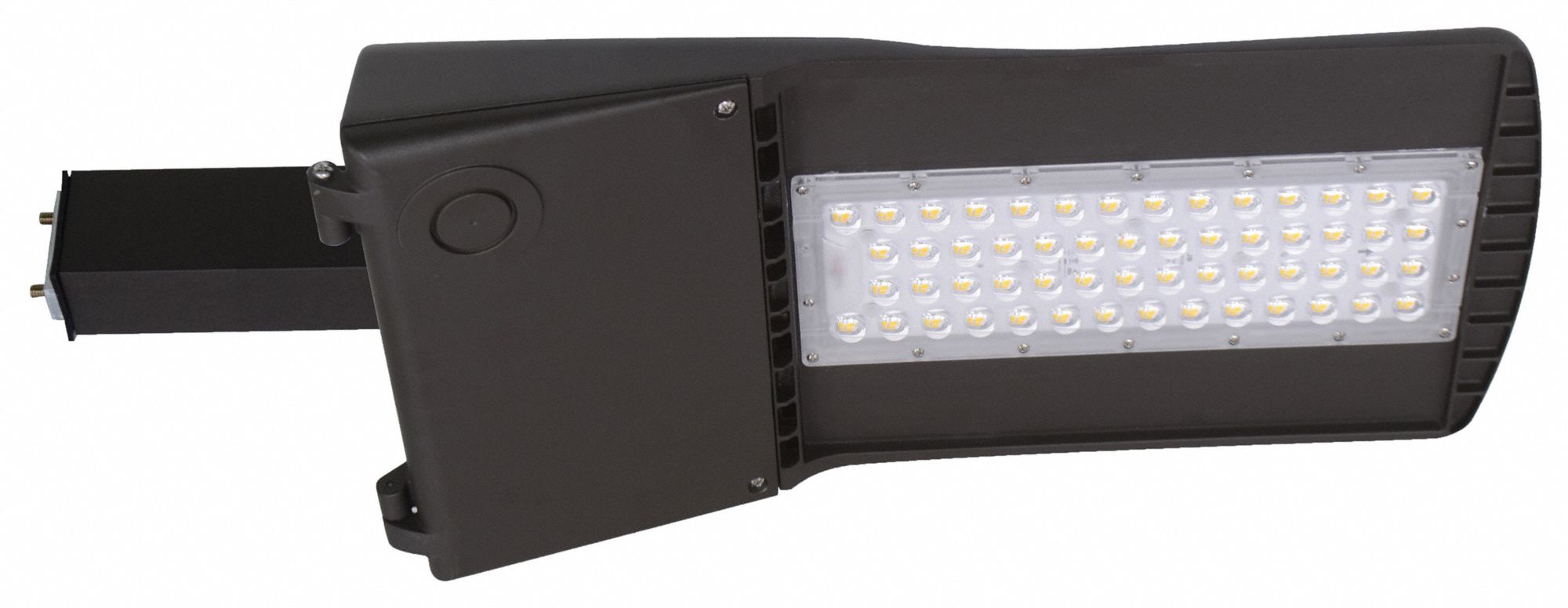 Area Light: Arm, 11,400 lm, 70 W Fixture Watt, Type III, 150W MH/175W MH/250W MH